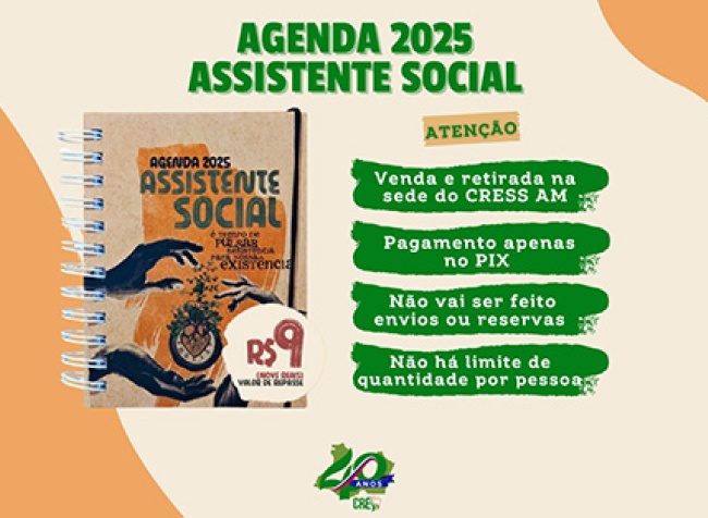 AGENDA 2025 ASSISTENTE SOCIAL