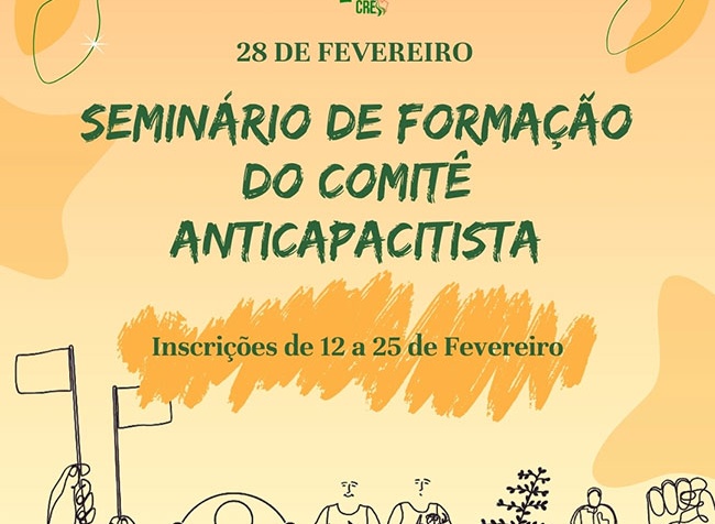 Seminário de Formação do Comitê Anticapacista