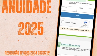 Regularize a sua anuidade 2025